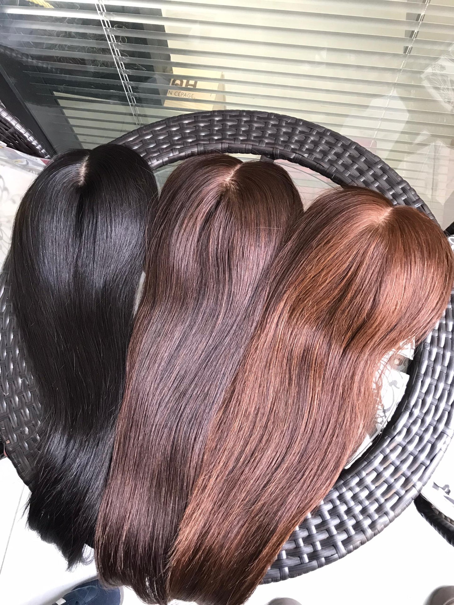 Toupper silk base hair